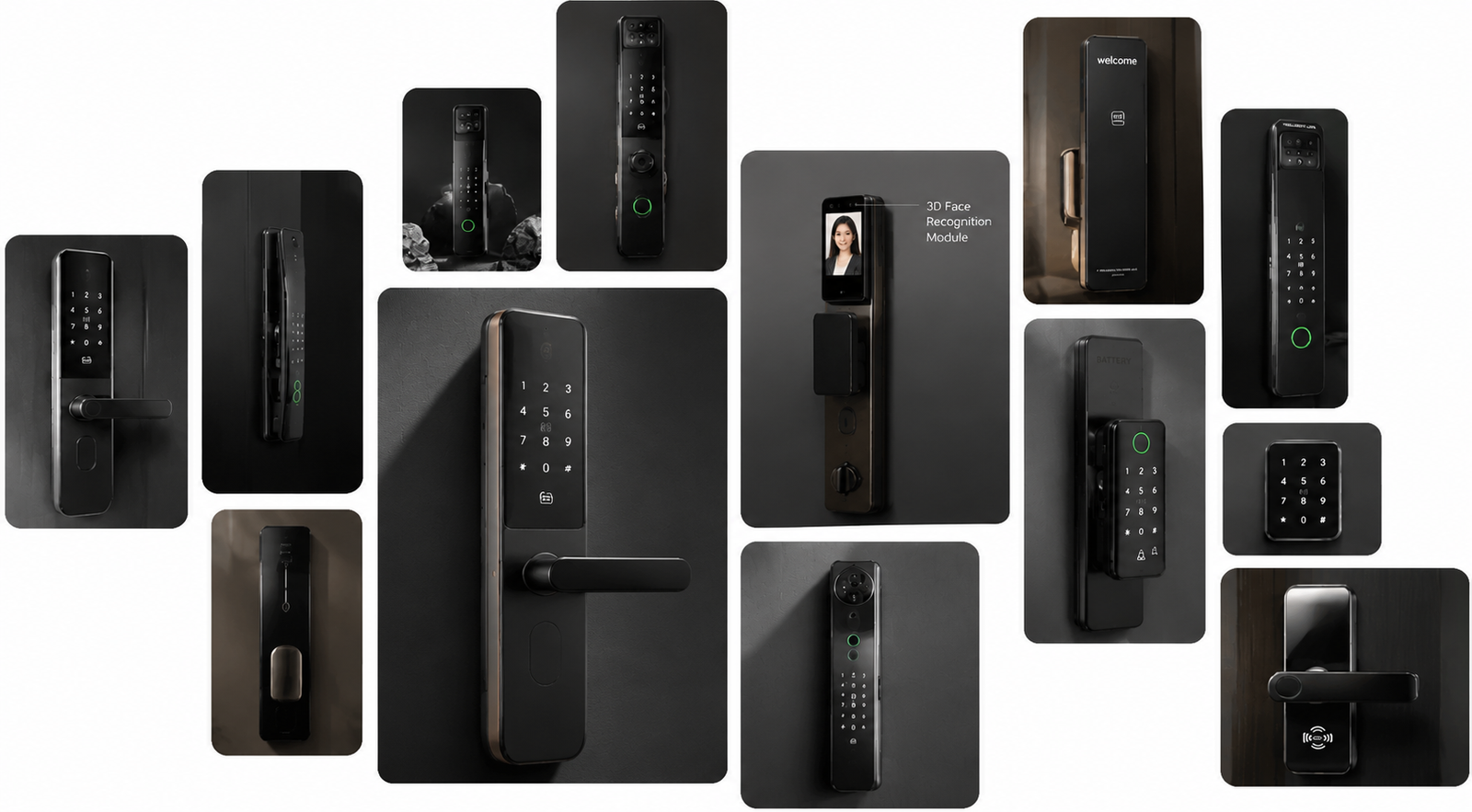 Smart lock solutions for hotel home and commercial projects