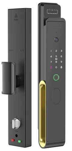 3S02 TTLock Fully Automatic Face Fingerprint Lock with Digital Door Viewer
