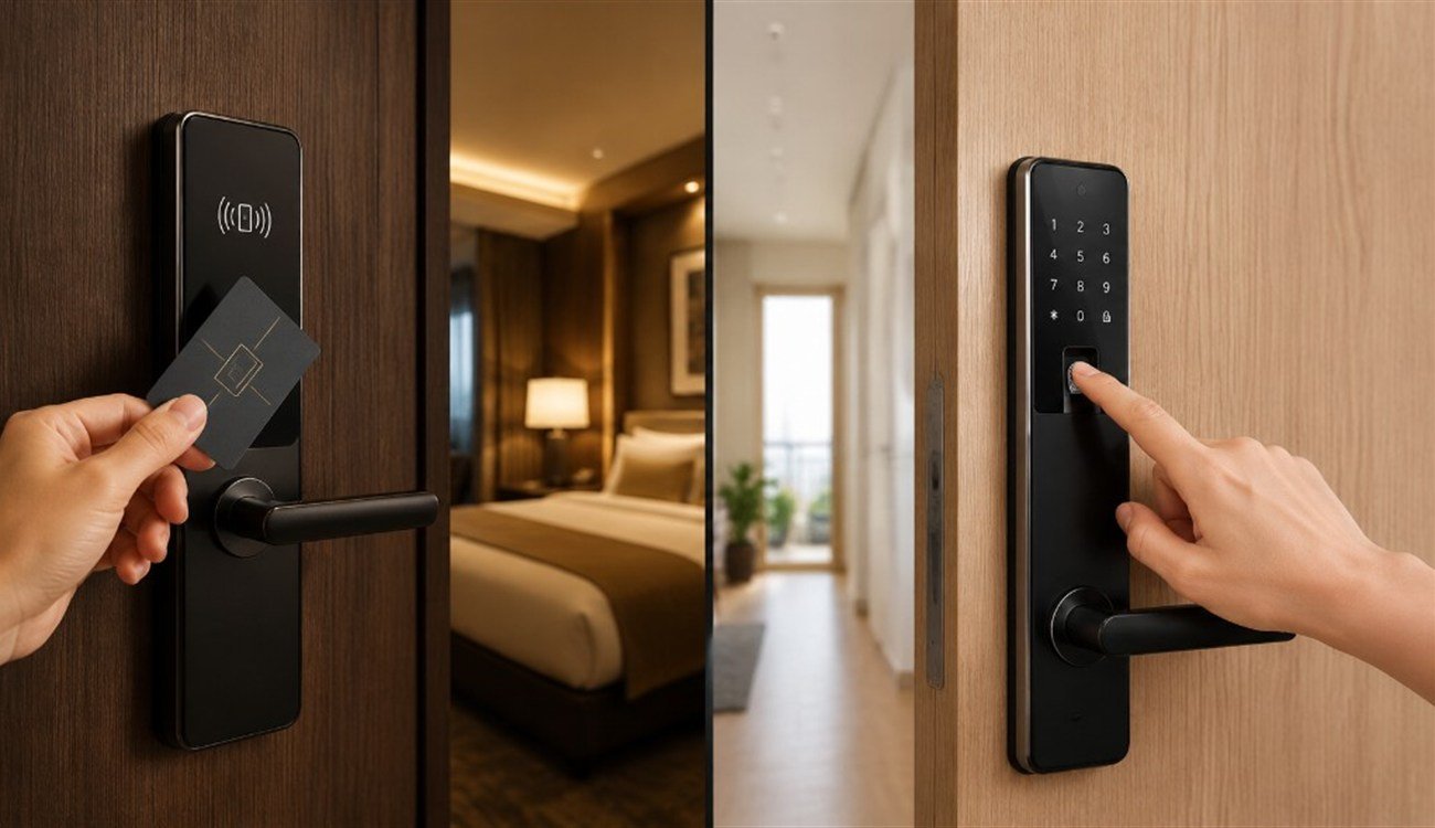 Hotel vs Fingerprint Locks: Project Guide