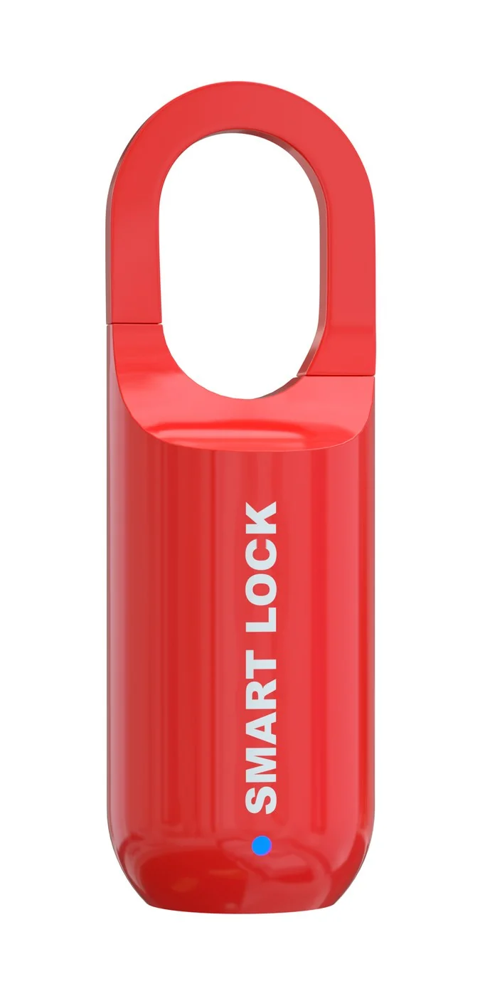 RX Standalone Padlockm01 Locker Fingerprint Lock Product